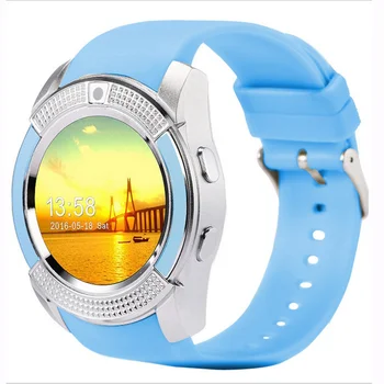 696 Smart V8 Zegarek Bluetooth Smartwatch ekran dotykowy zegarek z kamerą/gniazdo karty SIM wodoodporny zegarek smart