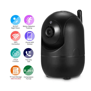 1080P Wireless IP Camera Baby Monitor with Motion Detection Tracking for Baby/Store/Elder Monitoring Home Security Camera WIFI