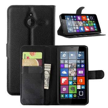 Portfel etui do Nokia Microsoft Lumia 640 XL pokrywa klapki skórzane etui do telefonu Nokia Lumia 640XL Capas gniazdo kart Stojak Funda