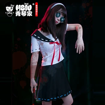 HSIU Identity v cosplay Junji Ito Kawakami Tomie Dream Witch wig odzież japońska spódnica mundurki szkolne