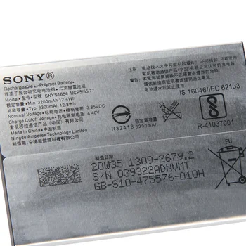 Oryginalna bateria SONY Sony Xperia XA2 H4233 L2 SNYSK84 LIP1654ERPC prawdziwa wymiana baterii telefonu 3300mAh z bezpłatnymi narzędziami