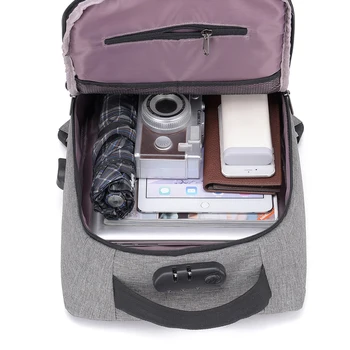 15,6-calowy laptop plecak USB ładowanie rezerwuj torby do szkolnego plecaka plecak podróży Mochila dla nastolatek moda mężczyzna
