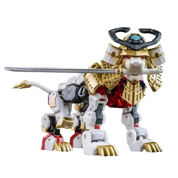 Transformacja figurki zabawki IF EX-45 EX45 Yoroi-Shishimaru Iron Samurai Series White Lion OP Commander matowe robot
