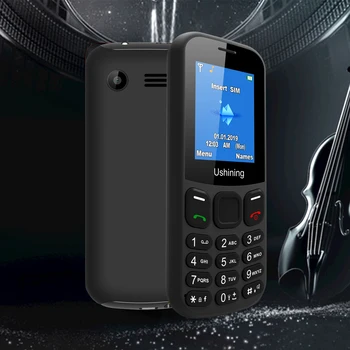 2G Senior Unlocked SIM Free Mobile Phone Feature Phone New Basic GSM Mobile Phone Pay as You go Light Durable for Elderly