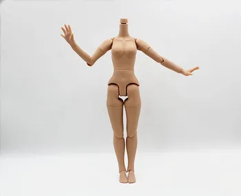 Azone body Blyth doll body 8.5 inch union doll tan skin, hand group, big breast joint body 30cm 1/6 doll