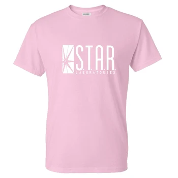Star Labs Solid Color Printed T-shirt Mężczyźni Kobiety na co dzień O-neck meble ubrania z krótkim rękawem t-shirt damska bawełna hip-hop koszula unisex