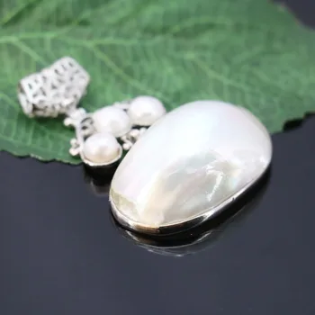 47*20 mm etniczny chic słuchotki słodkowodne perły koraliki akcesoria wisiorek naszyjnik tworzenia biżuterii rzemiosła diy sprzedaż prezenty