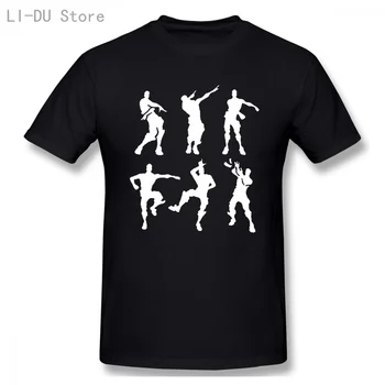 Hot Sell Fortniter Celebrations T-Shirt Adult Men ' s Gaming Dance Discout Hot New Fashion Short Sleeve Top Cotton Tees