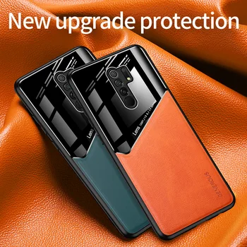 Dla Redmi Mi 9 Case luksusowy skórzany magnetyczny telefon kompletna klapa Case Redmi 9A 9C 8 8A Mi Note 8 7 Pro Back Cases Soft Hard Coque