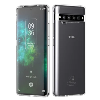 Silikonowy miękki TPU etui dla TCL 10 Pro Ultra Protector Cover Case ultra przezroczysta pokrywa ochronna dla telefonu komórkowego akcesoria