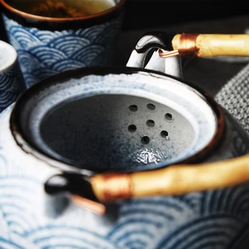 ANTOWALL Japoński styl domowego lub herbaty ceramiczna filiżanka Filiżanka wody lub herbaty restauracja